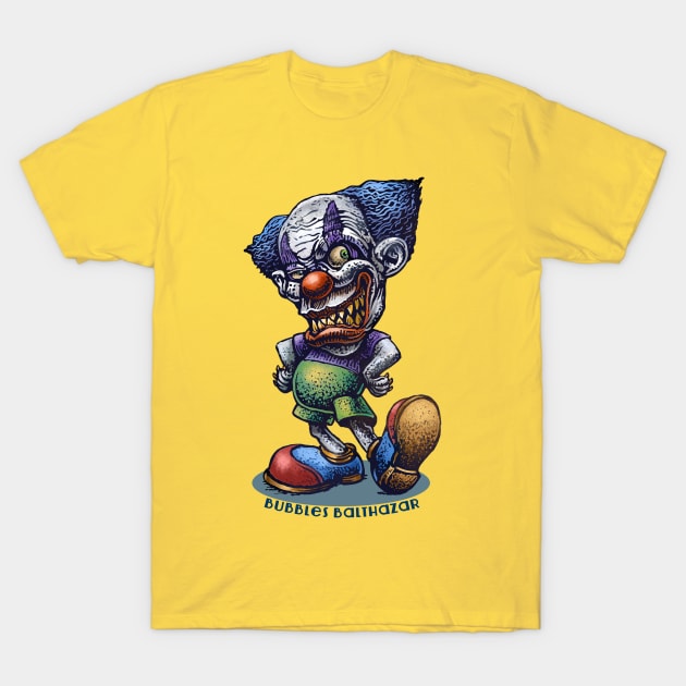 Bubbles Balthazar T-Shirt by ChetArt